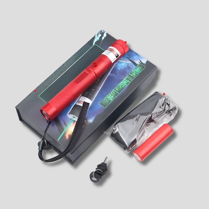 Long-Distance Precision Laser Pointer