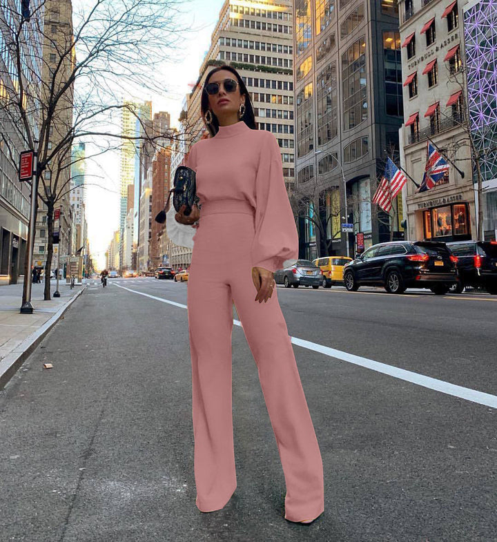 Jumpsuit with Turtleneck for Women