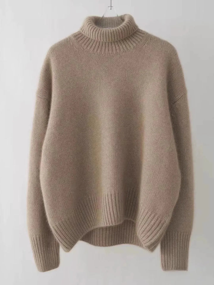 100% Cashmere Turtleneck Sweater – Timeless Elegance and Comfort