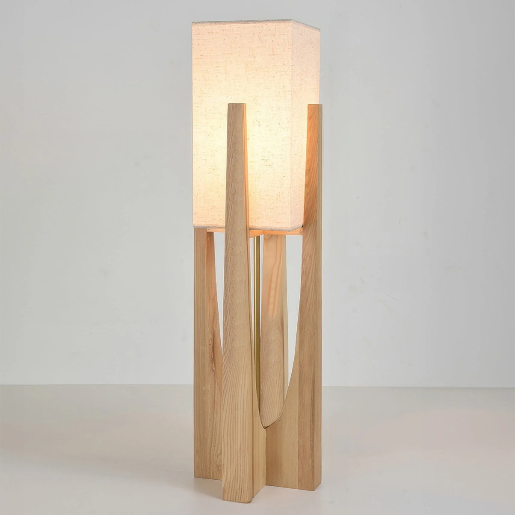 Walnut Floor Lamp