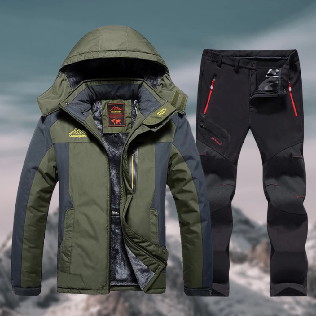 Men’s Weather-Resistant Ski Suit