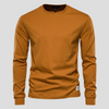 Men’s Long-Sleeved Round-Neck Shirt – Classic Everyday Style