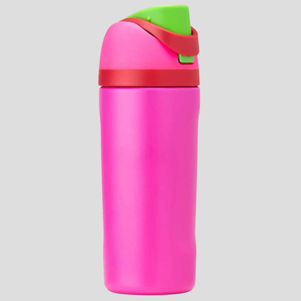 LeakProof Insulated Stainless Steel Bottle with Straw