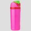 LeakProof Insulated Stainless Steel Bottle with Straw