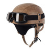 Vintage Motorcycle Helmet with Retractable Visor
