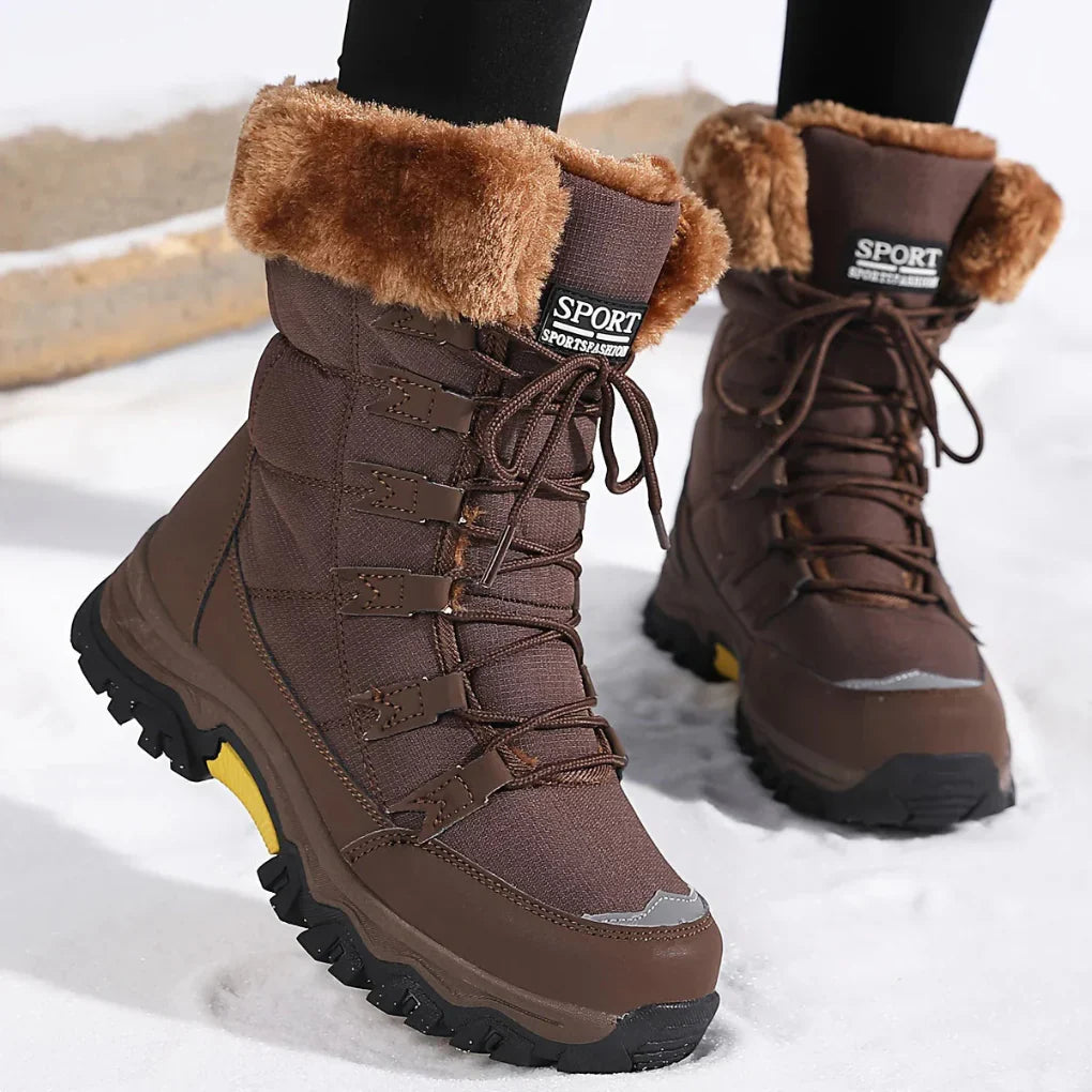 Ladies Winter Boots – Soft Lining and Improved Grip - Snowboots
