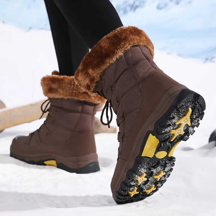 Ladies Winter Boots – Soft Lining and Improved Grip - Snowboots
