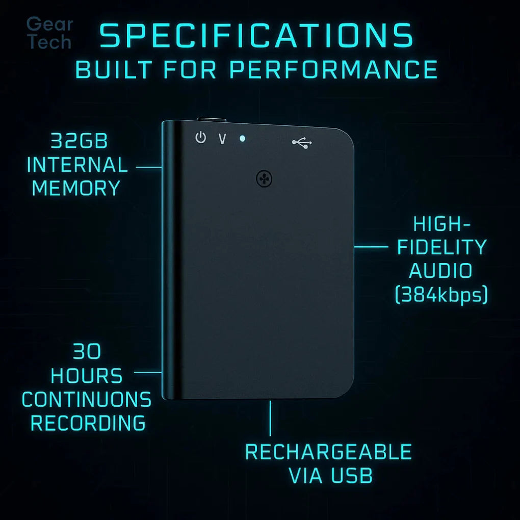 Mini Voice Activated Recorder