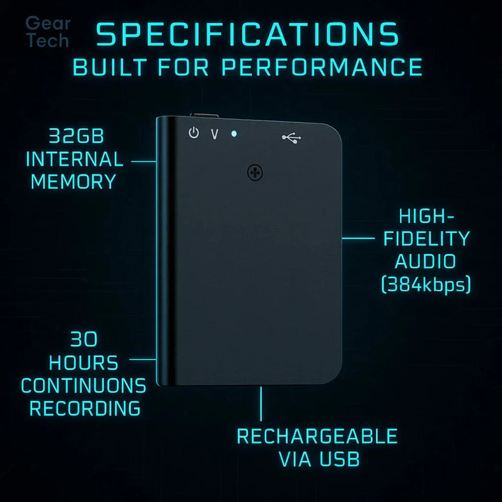 Mini Voice Activated Recorder