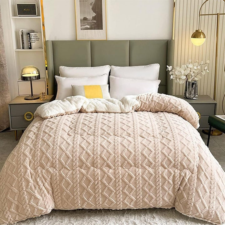 Ultra-Soft Weighted Winter Blanket – Cozy and Warm