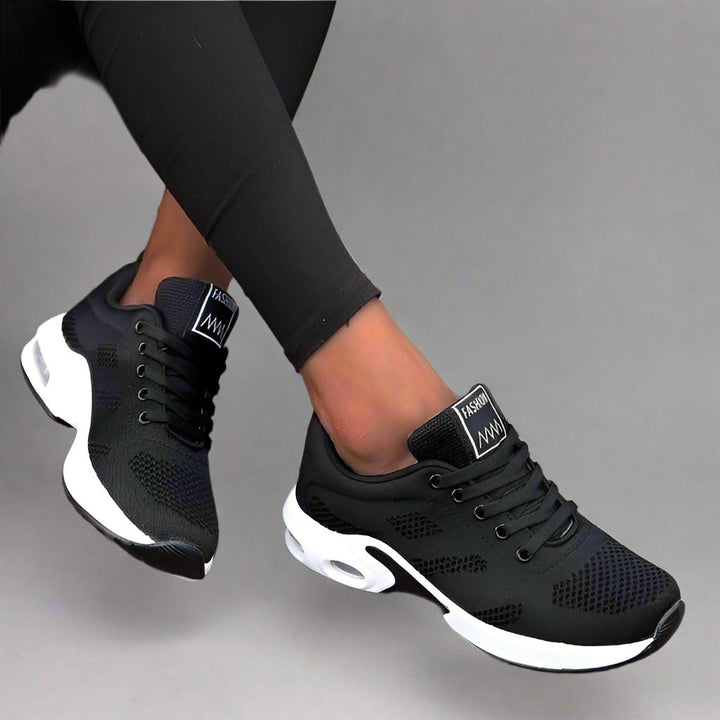 Women’s Lace-Up Summer Sneakers with Textured Upper