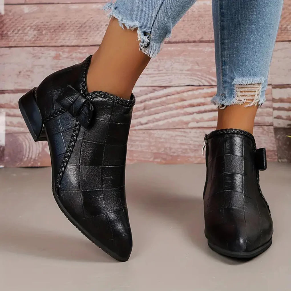 Women’s Low-Heel Ankle Boots