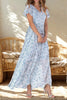Women’s Airy Floral Print Maxi Dress