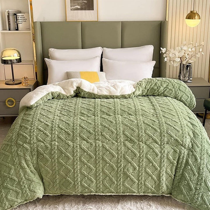 Ultra-Soft Weighted Winter Blanket – Cozy and Warm