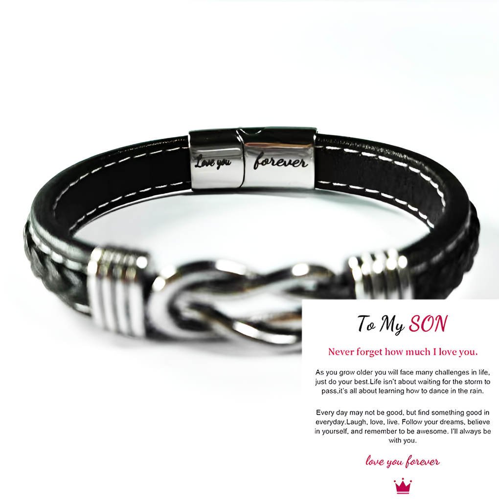 Men's Infinity Bracelet