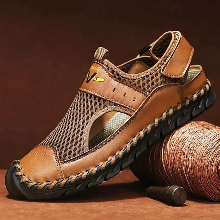 Men's Supportive Mesh Sandals – Adjustable Fit for All-Day Wear