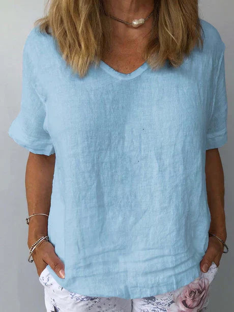 Women's V-Neck Short-Sleeve T-Shirt