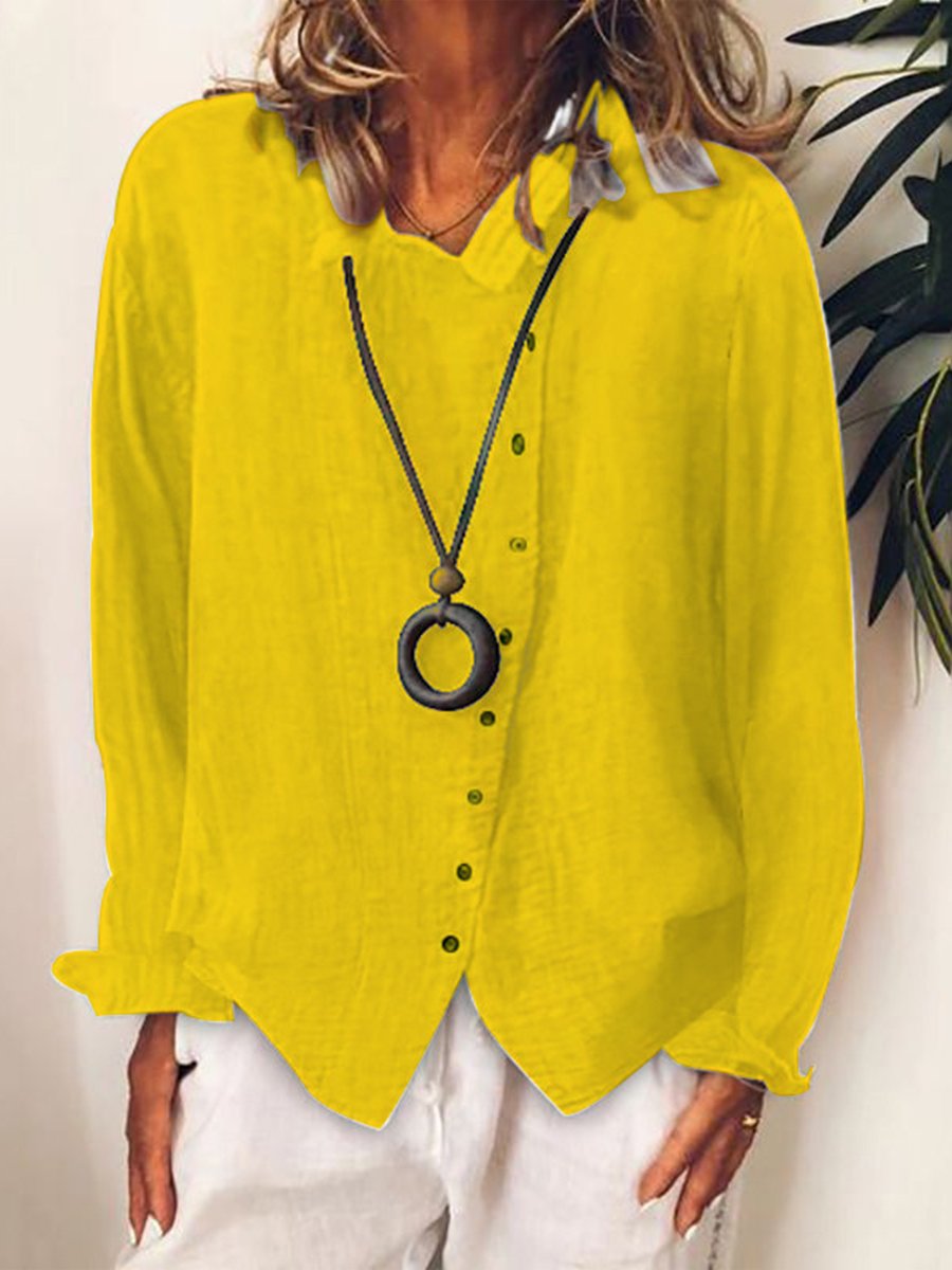 Women’s Long-Sleeve Blouse for Warm Weather