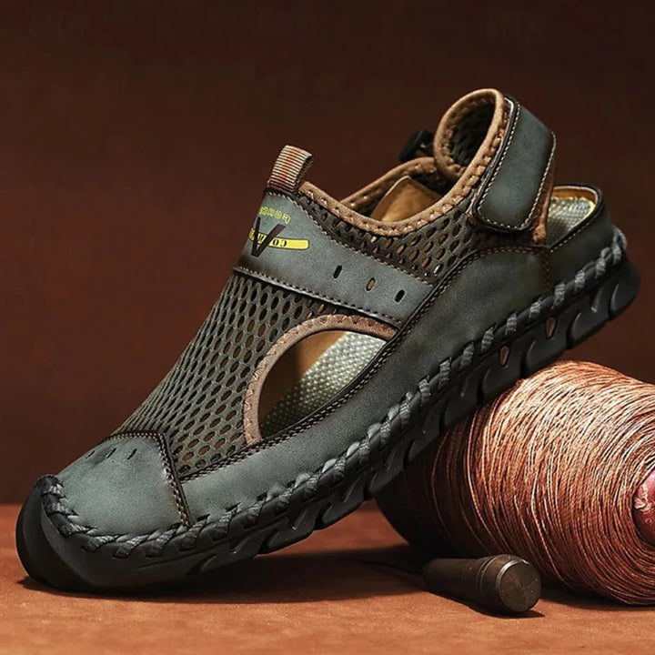 Men's Supportive Mesh Sandals – Adjustable Fit for All-Day Wear