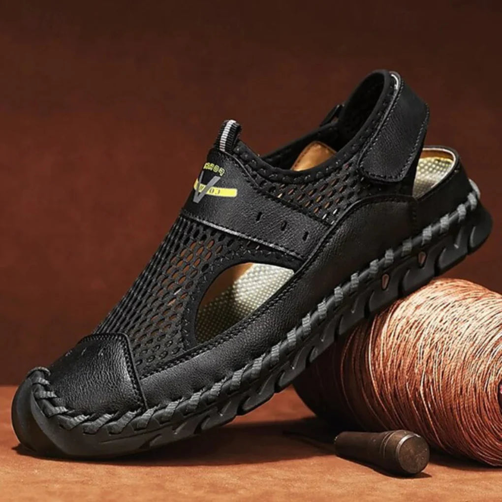 Men's Supportive Mesh Sandals – Adjustable Fit for All-Day Wear