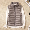 Wind-resistant Women's Bodywarmer with Zipper