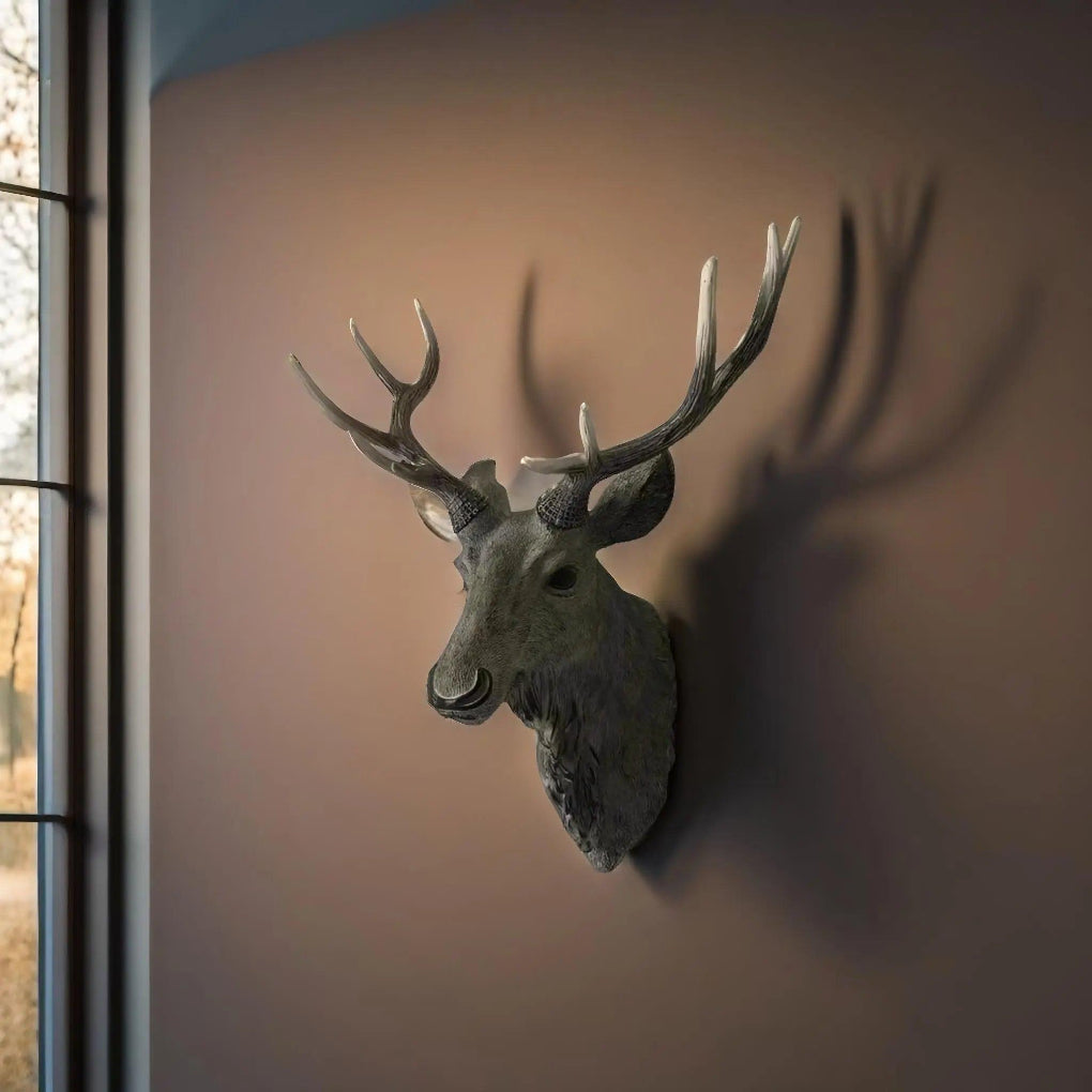 Majestic Deer Head Wall Decor