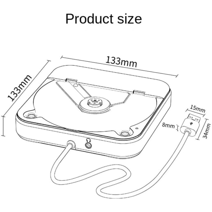 Portable Car CD Player – High-Quality Audio On the Go