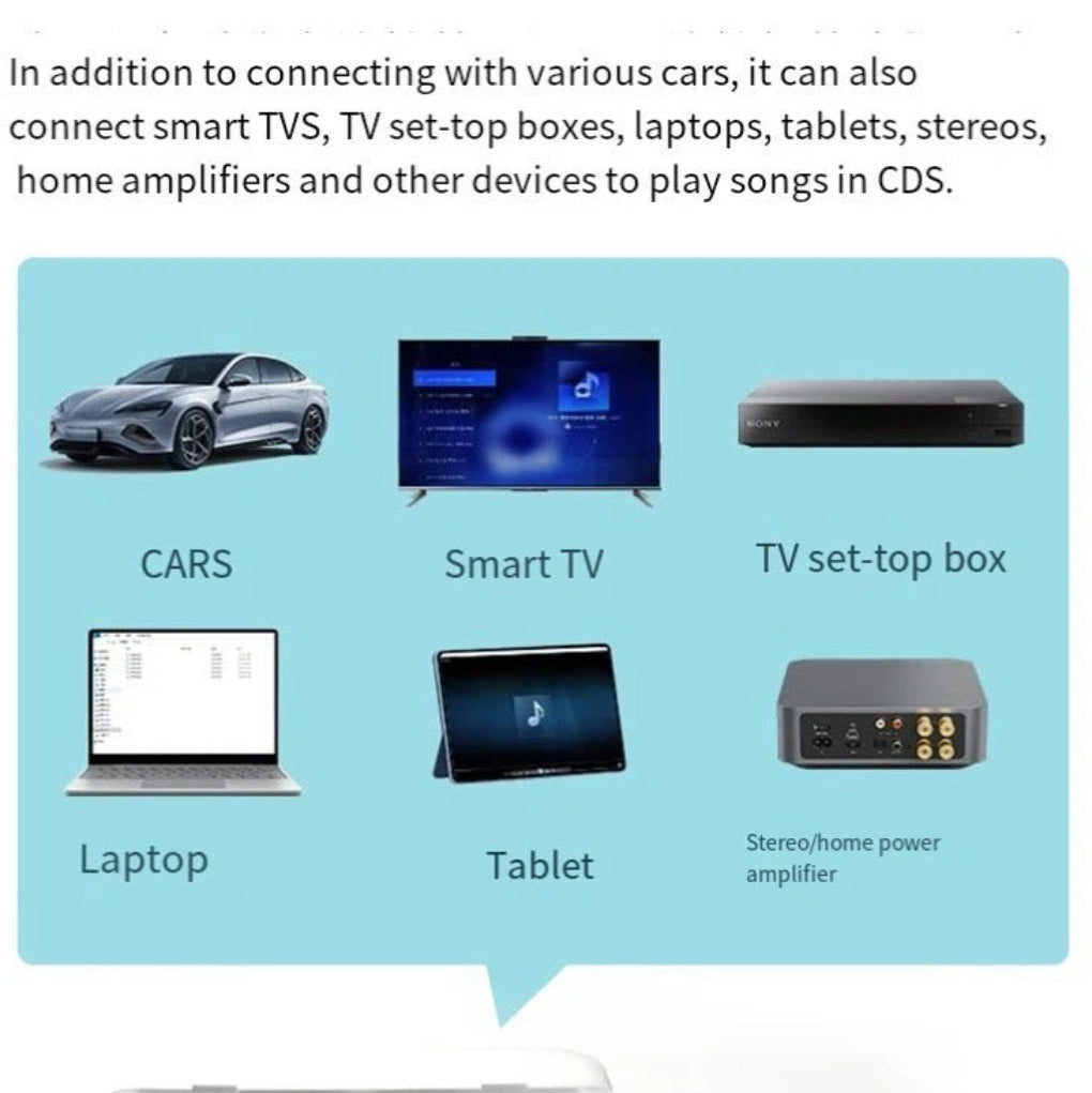 Portable Car CD Player – High-Quality Audio On the Go