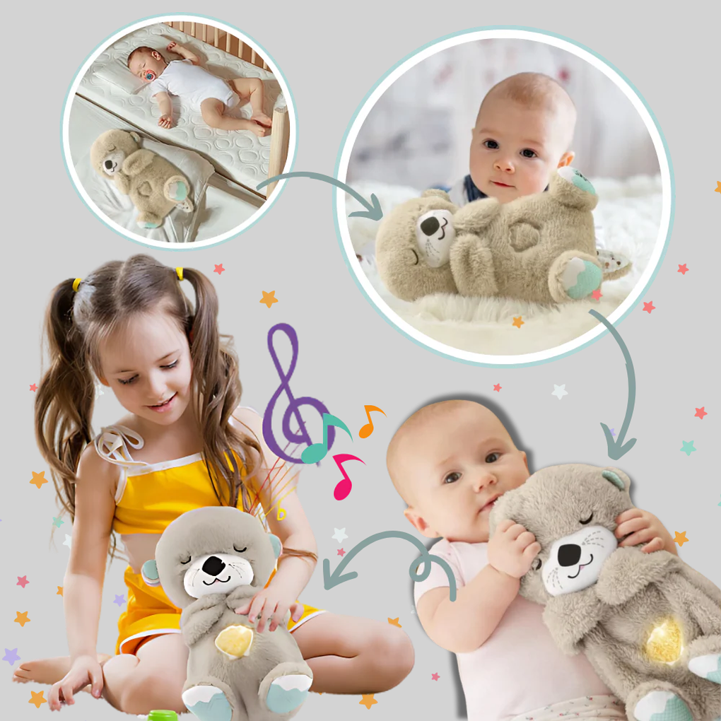 Soothing Otter Plush – Calming Sleep Companion