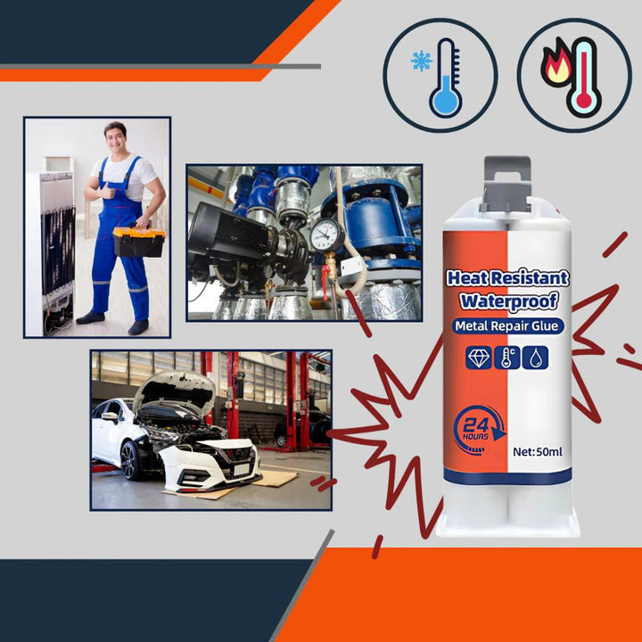 Metal Repair Adhesive 50g – water-resistant Bonding Formula