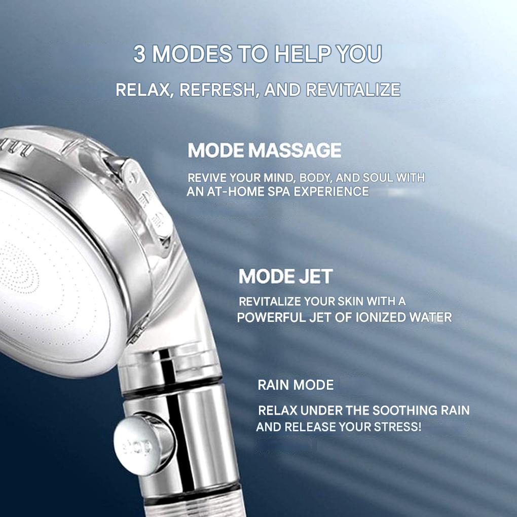 High-Pressure Filter Shower Head – Efficient Spray with Built-In Filtering
