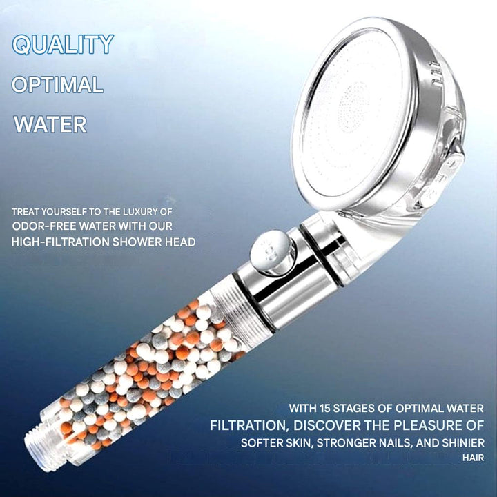 High-Pressure Filter Shower Head – Efficient Spray with Built-In Filtering